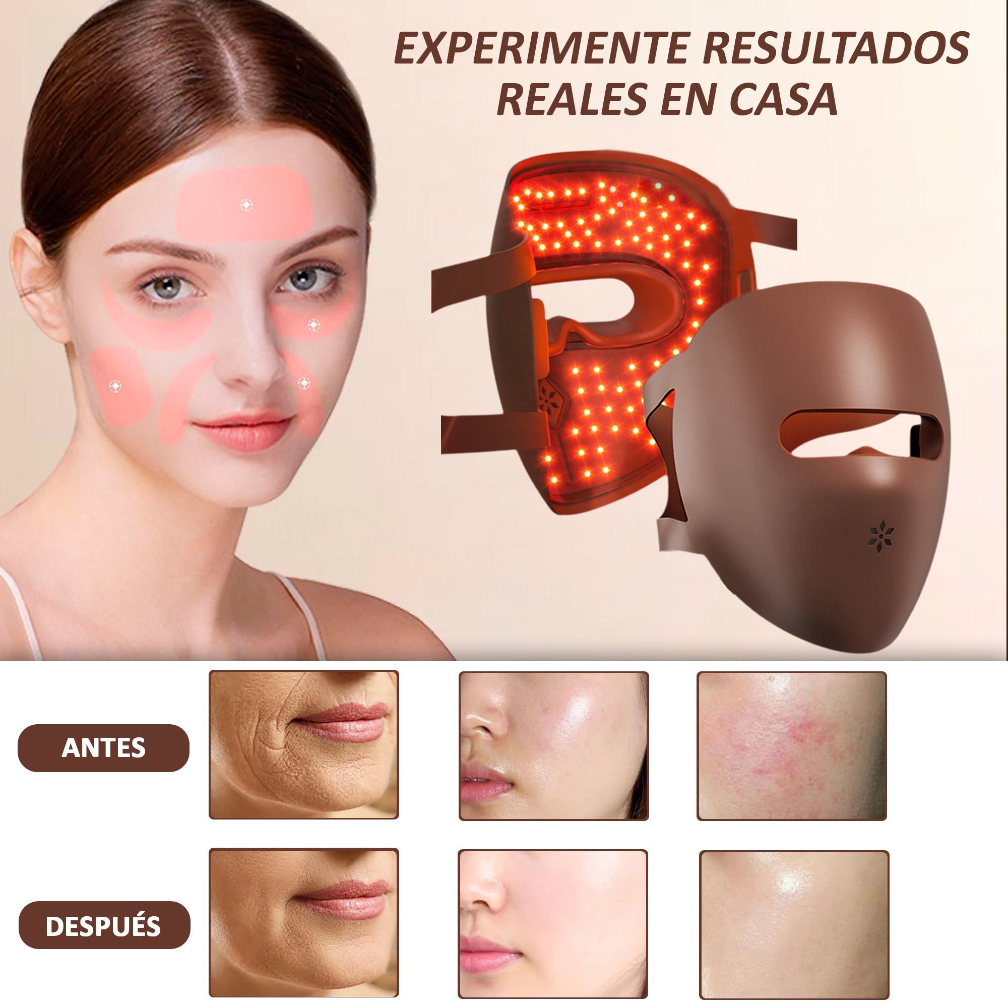 Cómo elegir y usar correctamente una máscara LED facial